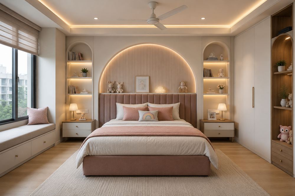 Bedroom interior by Timber Tweak Designz
